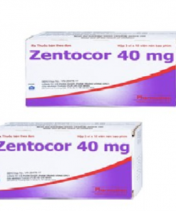 Thuốc Zentocor 40mg giá bao nhiêu