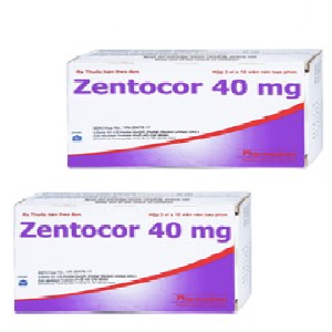 Thuốc Zentocor 40mg giá bao nhiêu