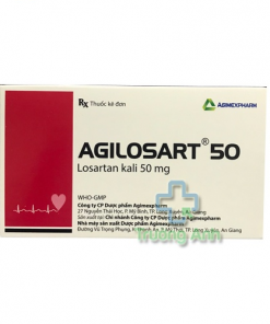 Thuốc Agilosart 50mg giá bao nhiêu