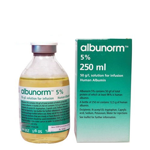 Thuốc Albunorm 20% là thuốc gì – Giá bao nhiêu, Mua ở đâu?