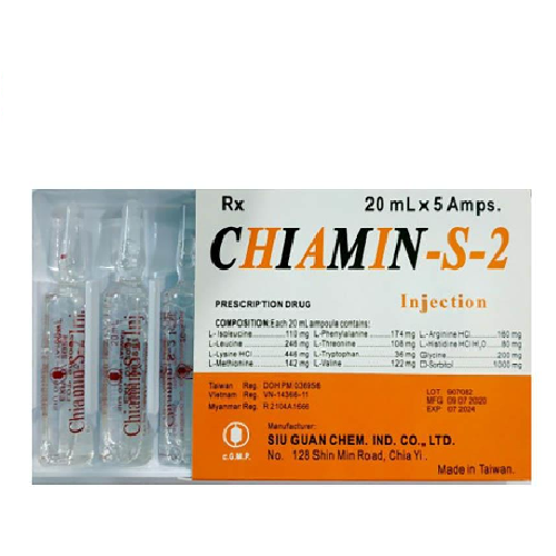 Thuốc Chiamin-S-2 là thuốc gì
