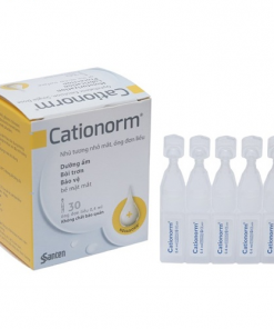 Thuốc nhỏ mắt Cationorm 0.4ml giá bao nhiêu