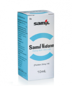 Thuốc nhỏ mắt Samil Vidone 200mg giá bao nhiêu