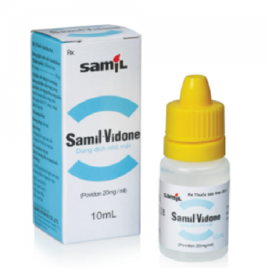 Thuốc nhỏ mắt Samil Vidone 200mg là thuốc gì