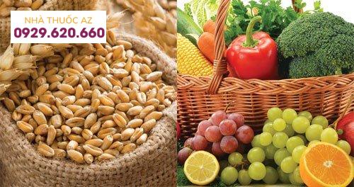 Người bị suy nhược cơ thể nên bổ sung đầy đủ rau củ quả và ngũ cốc