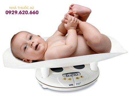 Cân nặng trẻ 3 tháng tuổi