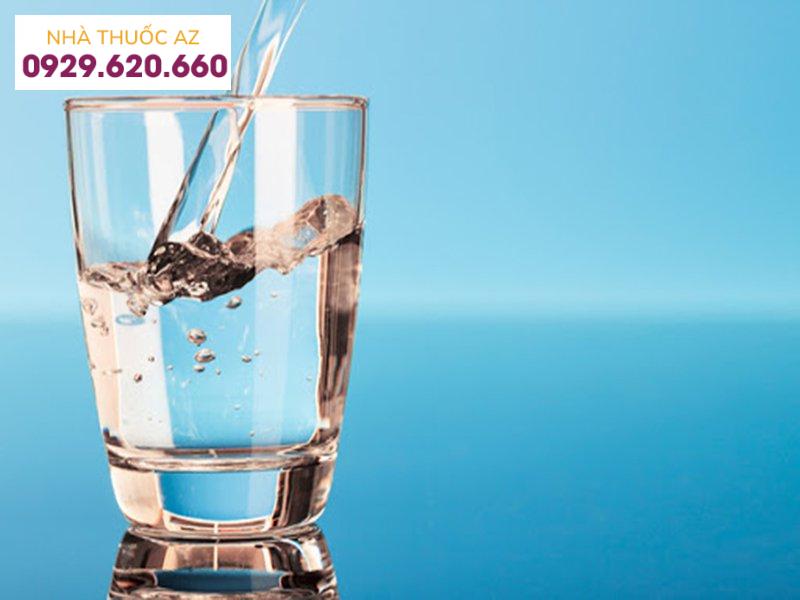 uống nước sau mổ nội soi