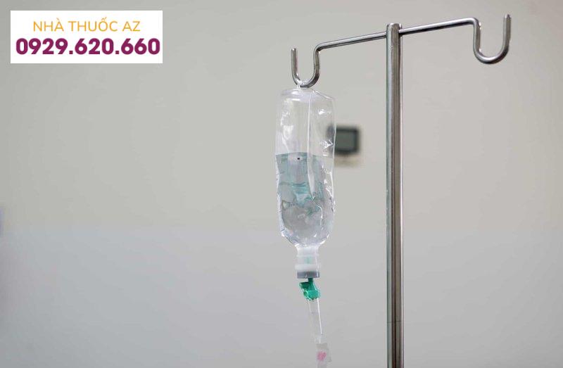 Điều trị rượu gây ngộ độc trực tiếp đến tim bằng truyền dịch