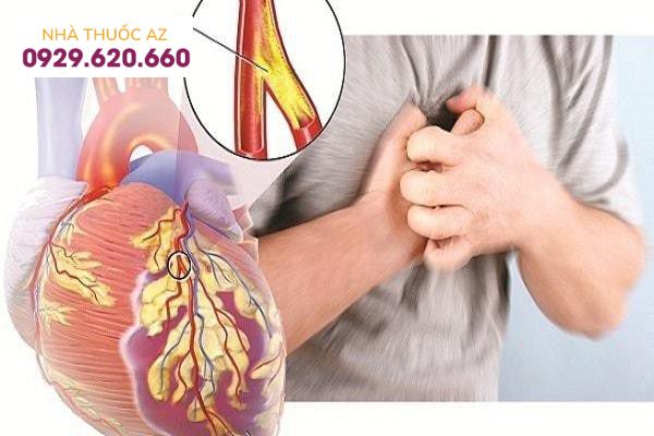 Bệnh lý hẹp động mạch vành là một trong các nguyên nhân gây đau thắt ngực