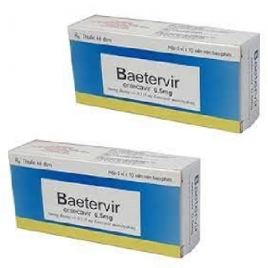 Thuốc Baetervir 0.5mg giá bao nhiêu