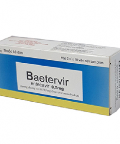 Thuốc Baetervir 0.5mg là thuốc gì