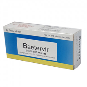 Thuốc Baetervir 0.5mg là thuốc gì
