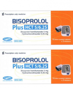 Thuốc Bisoprolol Plus HCT 5/6.25 giá bao nhiêu