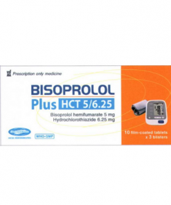 Thuốc Bisoprolol Plus HCT 5/6.25 là thuốc gì