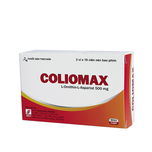 Thuốc Coliomax 500mg là thuốc gì
