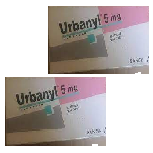 Thuốc Urbanyl 5mg giá bao nhiêu