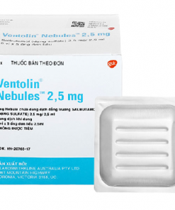 Thuốc Ventolin Nebules 2.5mg giá bao nhiêu