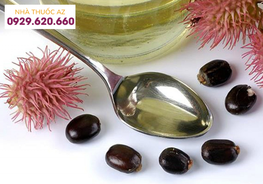 Dầu thầu dầu chữa táo bón