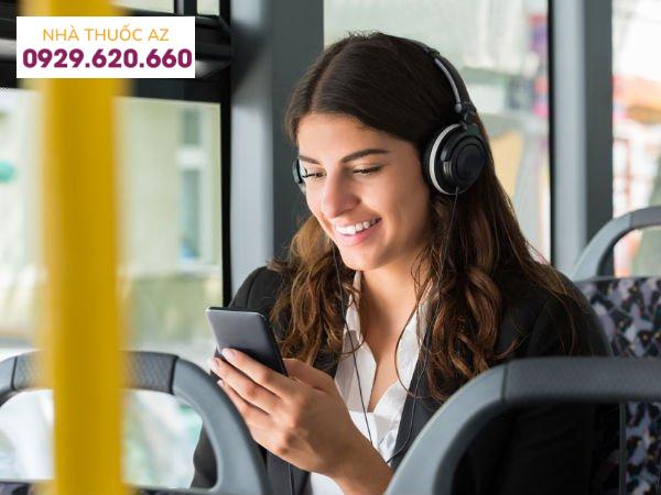 Cơ thể nhiều năng lượng từ việc thư giãn trên đường đi làm