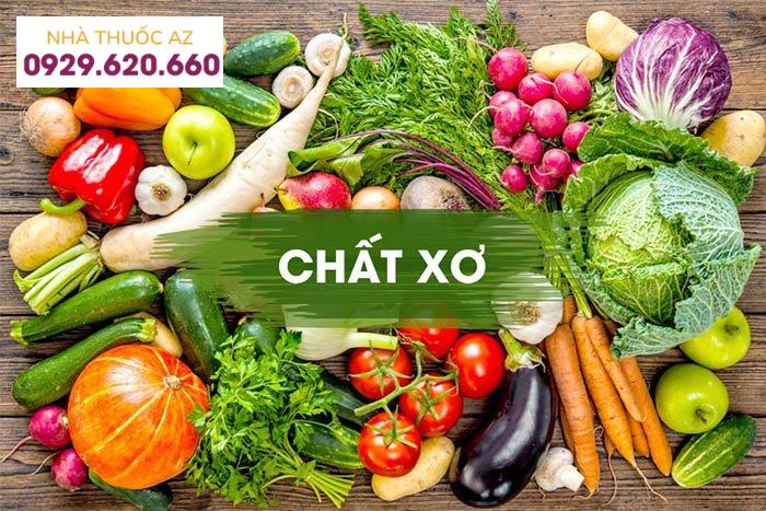 Chế độ ăn nhiều chất xơ giúp làm sạch ruột già