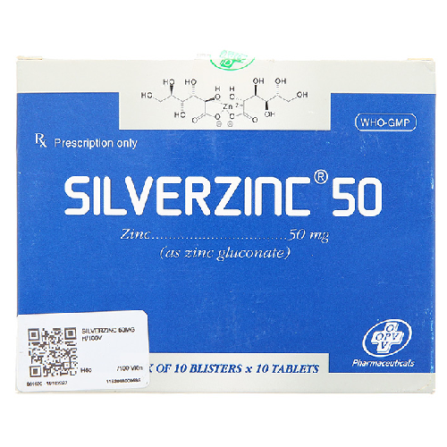 Thuốc Sliverzinc 50mg là thuốc gì