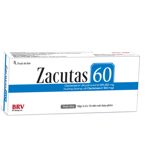 Thuốc Zacutas 60mg là thuốc gì