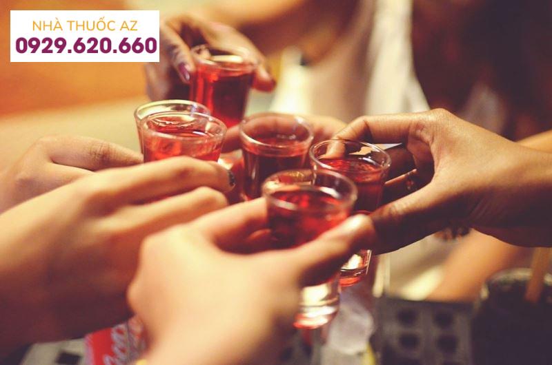 Uống quá nhiều rượu 1