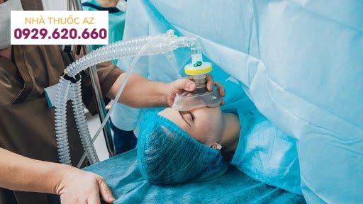 Gây mê nội khí quản được sử dụng trong phẫu thuật cắt u tiểu khung