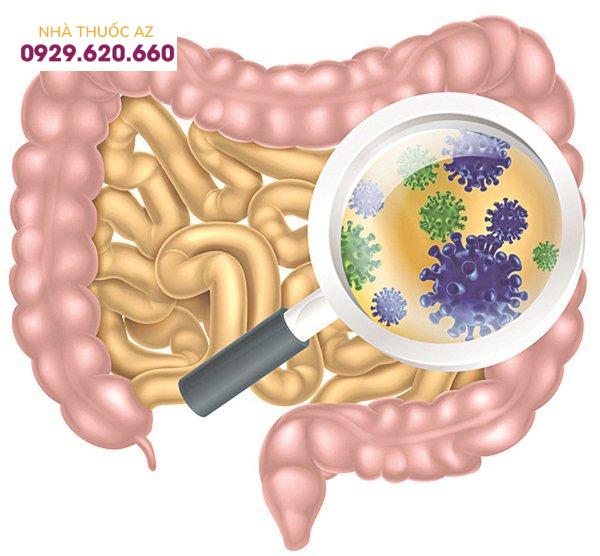 Bé 8 tháng bị nhiễm trùng đường ruột, uống thuốc đã hạn chế đi ngoài ra máu thì tiến triển tốt chưa?