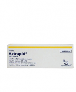 Thuốc Actrapid 100 IU/ml giá bao nhiêu