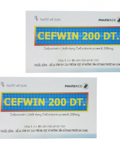 Thuốc Cefwin 200 DT giá bao nhiêu