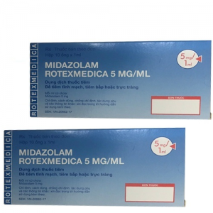Thuốc Midazolam Rotexmedica 5mg/ml giá bao nhiêu
