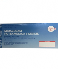 Thuốc Midazolam Rotexmedica 5mg/ml là thuốc gì