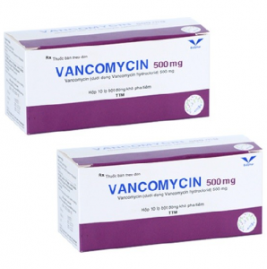 Thuốc Vancomycin 500mg giá bao nhiêu