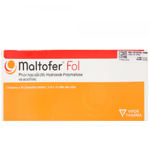 Thuốc Maltofer Fol 100mg giá bao nhiêu