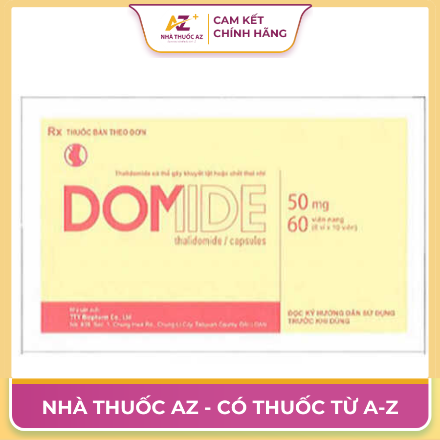 Domide Capsules 50mg là thuốc gì