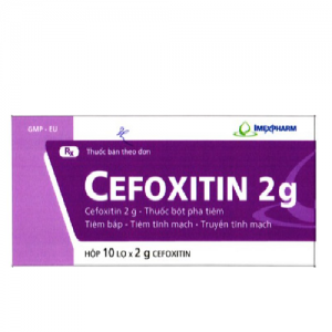 Thuốc Cefoxitin 2g là thuốc gì