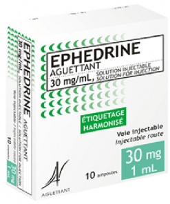 Thuốc Ephedrine Aguettant 30mg/ml giá bao nhiêu