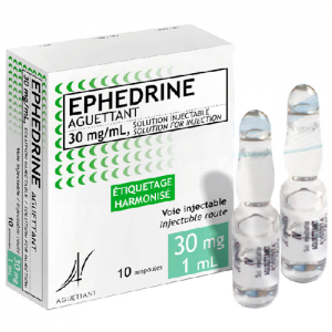 Thuốc Ephedrine Aguettant 30mg/ml là thuốc gì