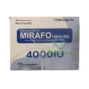 Thuốc Mirafo Prefilled Inj. 4000IU là thuốc gì