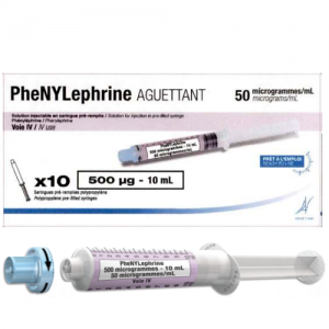 Thuốc Phenylephrine Aguettant 50 Microgrammes/ml là thuốc gì