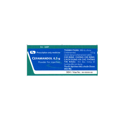 Thuốc Cefamandol 0,5mg là thuốc gì