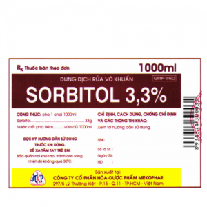 Thuốc Sorbitol 3,3% là thuốc gì