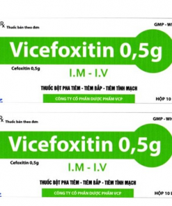 Thuốc Vicefoxitin 0,5mg giá bao nhiêu