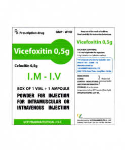 Thuốc Vicefoxitin 0,5mg mua ở đâu