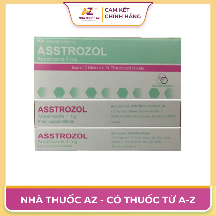 Asstrozol 1mg là thuốc gì