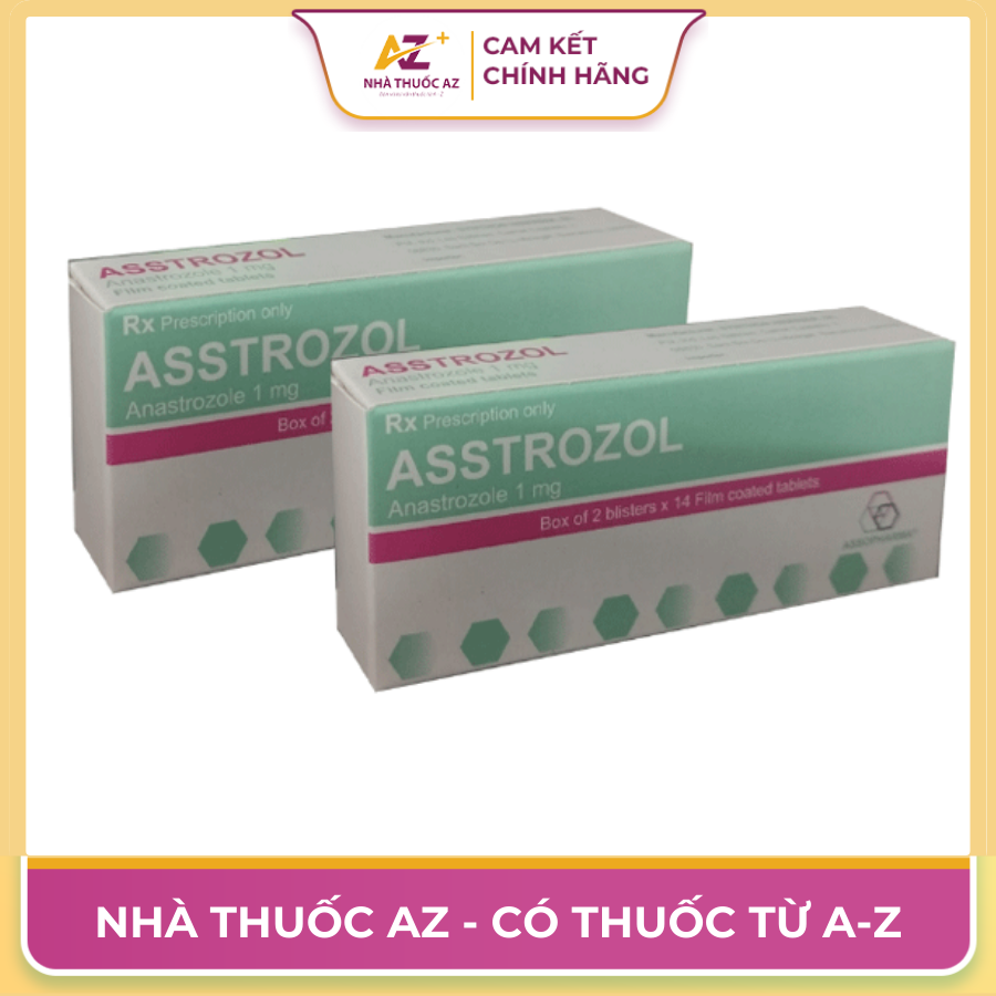 Thuốc Asstrozol 1mg (Anastrozole) – Thông Tin Chi Tiết Về Thuốc Điều Trị Ung Thư Vú