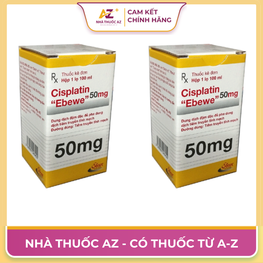 Cisplatin ebewe là thuốc gì