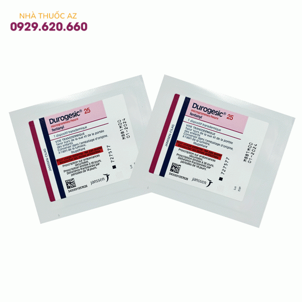 Durogesic 50mcg/h - Thuốc biệt dược, công dụng , cách dùng - VN-4500-07