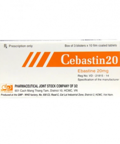 Thuốc Cebastin 20mg là thuốc gì